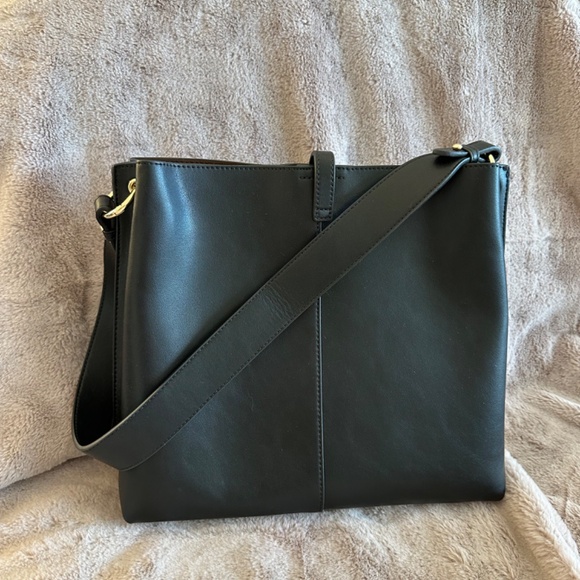 Genuine Leather Designer Tote - Picture 3 of 6